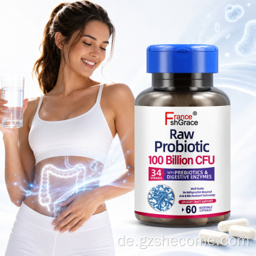 Shecome Probiotika für Frauen 100 Milliarden KBE Präbiotika